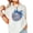 Ivory Shirt, variant on Blue Bow Softball Shirt for Player Fan Coach Disco Baseball Oversized Tee for Women and Teen Pepper Shirt Adult Medium