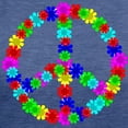 thumbnail image 3 of CafePress - 1960'S Era Hippie Flower Peace Sign T Shirt - Womens Tri-blend T-Shirt, 3 of 4