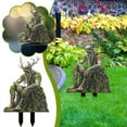 thumbnail image 3 of SharkTRUE Fairy Garden Stakes Flat Decor, 11.70 Acrylic 2D Elf Stakes for Flower Pot, Garden Ground Insert Fairy Garden Accessories Tree Man Elf Statue Ornaments for Pot Plants Yard Lawn Decor, 3 of 9