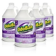 Angle View: OdoBan Odor Eliminator and Disinfectant Concentrate - Lavender - 4PK