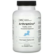 International Veterinary Sciences Arthramine, Glucosamine Supplement, For Small/Medium Dogs, 120 Chewable Tablets