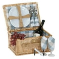 thumbnail image 2 of Picnic Plus Boothbay Two Person Picnic Basket, 2 of 3
