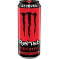 thumbnail image 2 of Monster Rehab Strawberry Lemonade + Energy, Energy Drink, 15.5 Ounce (Pack Of 15), 2 of 3