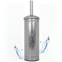 Autumn Alley Galvanized Rustic Farmhouse Toilet Brush Holder