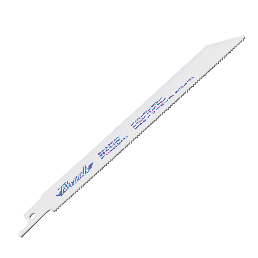 15 Pk Set Premium Bi-Metal Reciprocating 18 TPI Saw Blades Plastic Wood Non-Ferrous Metal for Industrial Shop DIY Hobby