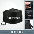 thumbnail image 3 of Unique Bargains RV Sewer Hose Storage Bag Waterproof RV Hose Storage Bag RV Accessories Bag Camper Utility Bag Black, 3 of 7