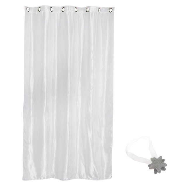 Cortina Decoración de Tratamientos Ventana Elegante Accesorios Moderno Impreso Duraduro Ojal blanco 150x250cm Macarena cortinas de ventana cortinas cenefas