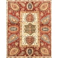 thumbnail image 1 of Ahgly Company Machine Washable Indoor Rectangle Abstract Grapefruit Red Area Rugs, 2' x 5', 1 of 7