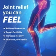 Instaflex® Clinical Strength Joint Relief, Clinically Studied with Glucosamine, MSM, Hyaluronic Acid, Turmeric, Ginger, 90 Capsules