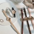 thumbnail image 2 of Reloj de arte retro para mujer, estilo coreano, sencillo y elegante, combina perfectamente con el reloj de cuarzo rectangular, 2 of 5