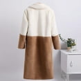 thumbnail image 4 of Winter Warm Coats for Women, Ladies Coats Faux Coat Furry Faux Jacket Long Sleeve Outerwear, Christmas Gifts for Women Khaki S, 4 of 6