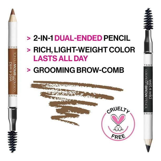 WET N WILD Color Icon Brow Pencil - Brunettes Do It Better