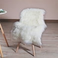 thumbnail image 1 of Ultra Soft Luxury Sheepskin Rug, Soft Bedroom Living Room Rug with Non-Slip Suede Backing (2 x 3 Feet), 1 of 7