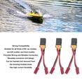 thumbnail image 4 of XT30 To JST Adapter Cable, RC Battery Connector Cord Male Female To Female Prevent Corrosion Safe Housing 3pcs 3.5in  for Aircraft Model, 4 of 8