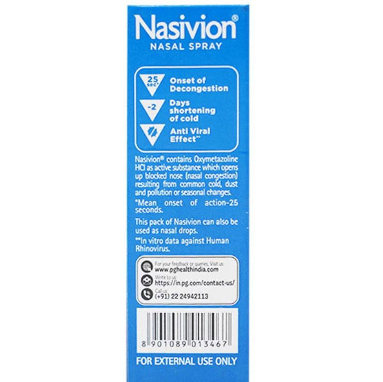 Nasivion best sale nasal spray