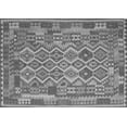 thumbnail image 1 of Ahgly Company Indoor Rectangle Southwestern Gray Country Area Rugs, 8' x 12', 1 of 1