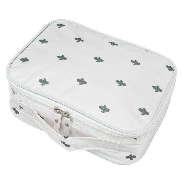 Bolsa De Aseo, Neceser De Viaje, Organizador De Cosméticos, Impermeable, De Nailon, Portátil, Diseño Moderno, Gran Capacidad Para Artículos De Tocador, Champú, Cuidado De