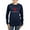 Navy, variant on CafePress - Stay Determined Undertale Long Sleeve T Shirt - Women's Long Sleeve Graphic Tee Casual Fit