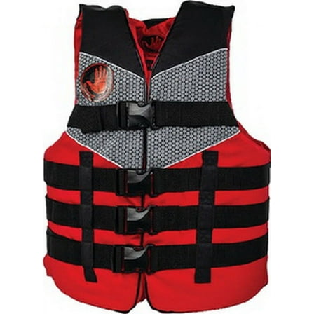 Body Glove 19289REDBLK2X3X Tweedle Nylon PFD, 2XL/3XL, Red