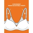 thumbnail image 4 of Blissful Benefits by Warner's® Women's Ultrasoft Wire-Free Contour Bra RM1691W, 4 of 6