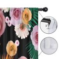thumbnail image 4 of Blackout Kids Curtains,Pioneer Flower Floral Print Pattern Childrens Insulated Curtains Set Of 2,Bedroom Essentials,Toddler Room Decor 42"x84", 4 of 5