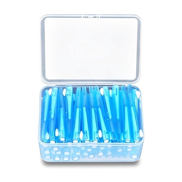 Cepillo Interdental Slim Braces Flossers - para Adultos/Niños, Diseño Suave y Flexible, Eliminación Eficaz de Residuos, Cuidado Bucal