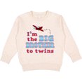 thumbnail image 2 of Inktastic I'm the Big Brother to Twins. Toddler Sweatshirt, 2 of 4
