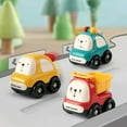 thumbnail image 3 of KYAIGUO Boys Girls Cartoon Toy Inertia Car, Two-Way Inertia Car, Anti-Fall and Anti-Wear (Color Random), 3 of 6