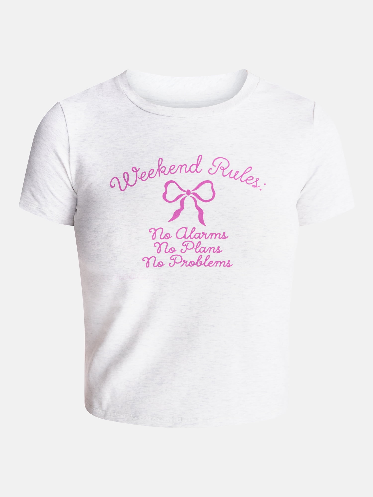 No Boundaries Sleep Tee with Short Sleeves, Women's XS-XXL
