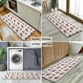 thumbnail image 6 of Red Christmas Car and Flower Pattern Kitchen Rug Mat,Kitchen Runner Rugs Non Skid Washable,Decorative Kitchen Floor Mats for Kitchen,Sink,Laundry,17"x47.2", 6 of 7