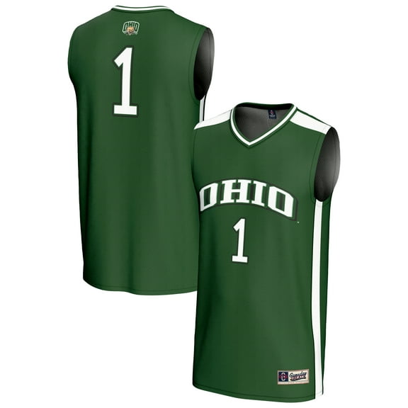 Unisex GameDay Greats #1 Green Ohio Bobcats Lightweight Collegiate Basketball Fashion Jersey