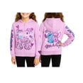 thumbnail image 1 of Sudadera con capucha Disney Lilo and Stitch con cremallera para niñas, tallas 10 a 12, 1 of 7