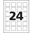 thumbnail image 2 of Avery Matte White Square Labels, 1½" x 1½", Permanent Adhesive, for Laser and Inkjet Printers - 82805, 2 of 5