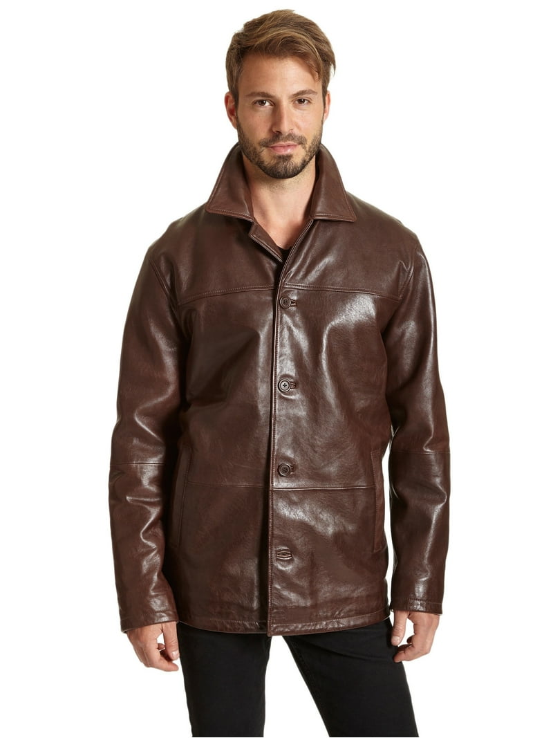 Lamb Car Leather Coat - Walmart.com