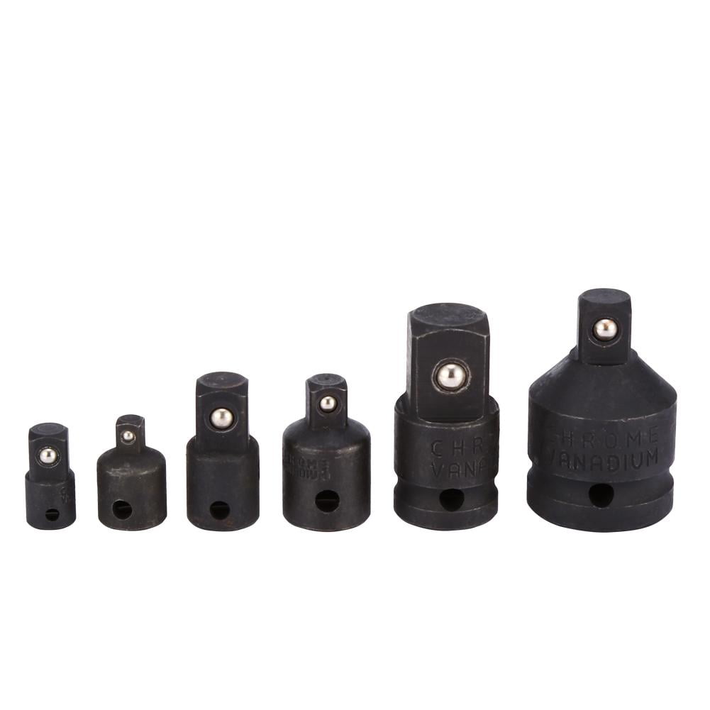 LYUMO Impact Socket Adapter, Impact Socket Adapter and Reducer,6pcs