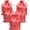 Coral Pink, variant on 20 PCS 5" x 7" Satin Drawstring Gift Bags - Wedding Favor Bags - Jewelry Pouches - Fabric Candy Bags for Valentine's Day, Birthday