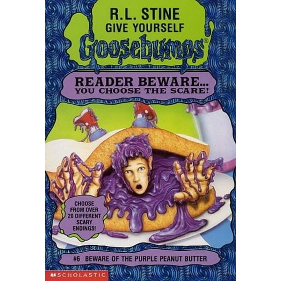 Pre-Owned Beware of the Purple Peanut Butter (Give Yourself Goosebumps, No 6) (Give Yourself Goosebumps, 6) (Paperback) 0590673203 9780590673204