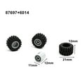 thumbnail image 4 of 48PCS Mini Wheel Axles Pack Block Car Accessories Tyre Hub Classic Building Bricks Children DIY Toys Blocks for Kids, 4 of 6