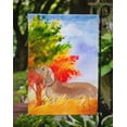 thumbnail image 3 of Carolines Treasures CK1932GF Fall Red Dachshund Garden Size Flag, 3 of 3