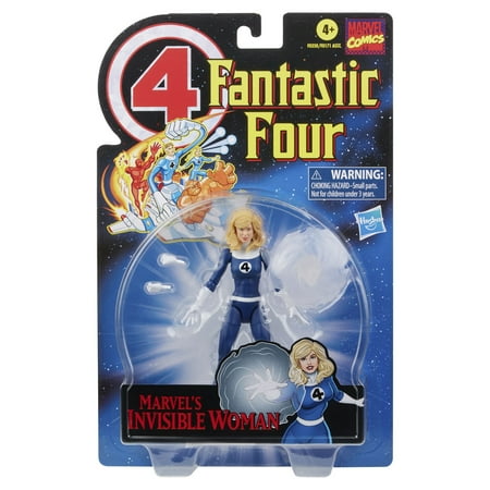 Hasbro Marvel Legends Series Retro Fantastic Four Marvel's Invisible Woman