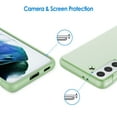 thumbnail image 6 of JETech Slim Fit Case Compatible with Samsung Galaxy S21 5G 6.2-Inch, Thin Phone Cover with Shock-Absorption and Carbon Fiber Design (Green), 6 of 7