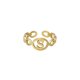thumbnail image 1 of Anillo de 26 letras chapado en oro de acero de titanio Anillo de dedo índice de apertura en inglés Anillo hueco Wmkox8yi  sjalhkljlk1982, 1 of 1