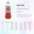 thumbnail image 7 of iiniim Kids Girls Christmas Set Sleeveless Bowknot Striped Sequin Leotard with Hat for Festival Party Size 6-16 Green 16, 7 of 7
