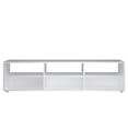 thumbnail image 3 of Media Collection  6 Shelf TV Stand, White, 3 of 12