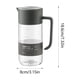 thumbnail image 3 of Utensilios de cocina, accesorios de cocina, aceitera de vidrio de gran capacidad, a prueba de fugas, para vinagre de soja, condimentos, prensa de borosilicato de alta calidad, apertura y cierre automá, 3 of 6