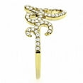 thumbnail image 3 of Rings for Women Gold 316L Stainless Steel DA170 - AAA Grade Cubic Zirconia in Clear, 3 of 5
