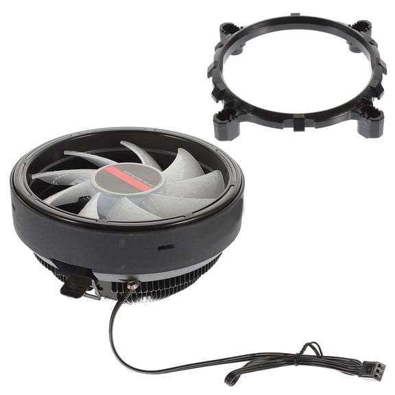 ETEREAUTY CPU Cooling Fan with Assorted Colors, Silent Sleep Mode, High Efficiency, Aluminum Frame