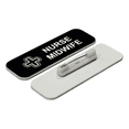 thumbnail image 2 of Nurse Midwife 1 x 3" Name Tag/Badge, Black, (3 Pack), 2 of 3