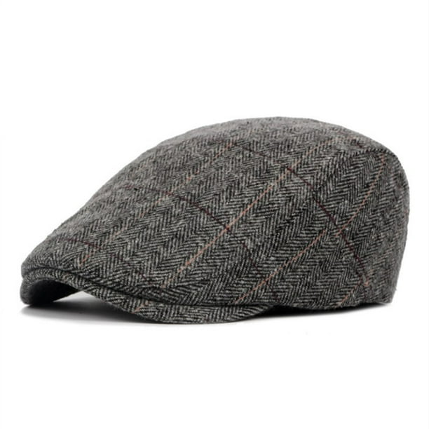 Classic Beret Caps Wool Berets Hat for Middle-aged and Old People Driving  Hunting 