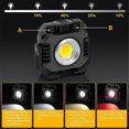 thumbnail image 2 of LED Work Light, 5000mAh IP66 Waterproof Worklight COB Magnetic Outdoor Camping Tent Light for Emergency, Repair, 2 of 5